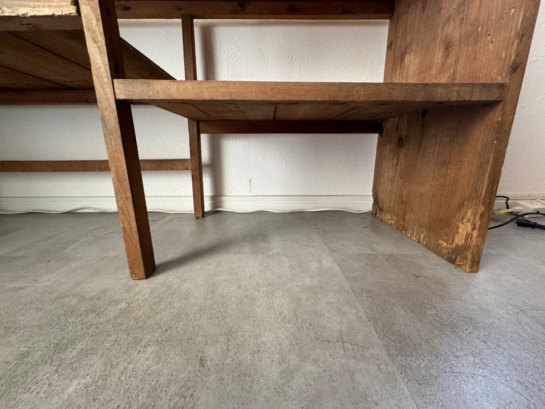 ヴィンテージ　サイドボード　ウッドシェルフ