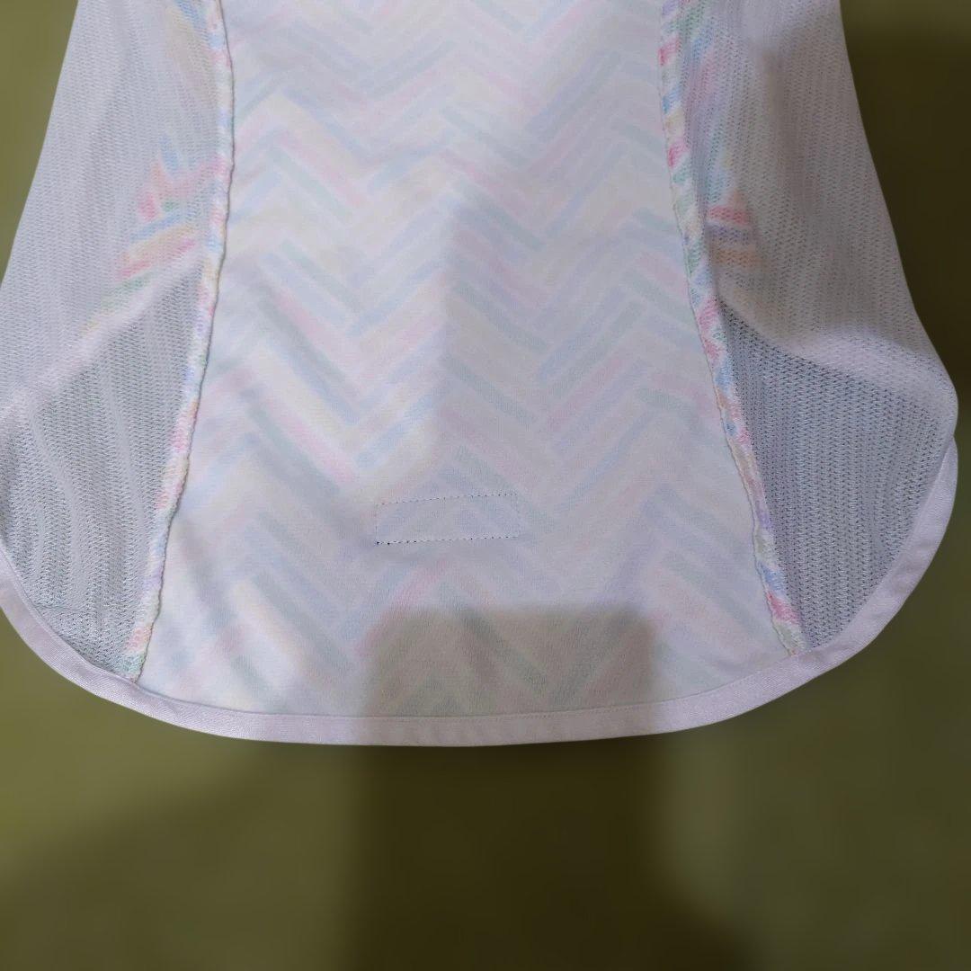 ALPHAICON 幾何学模様 メッシュ犬服 1XL サマークーリングタンク