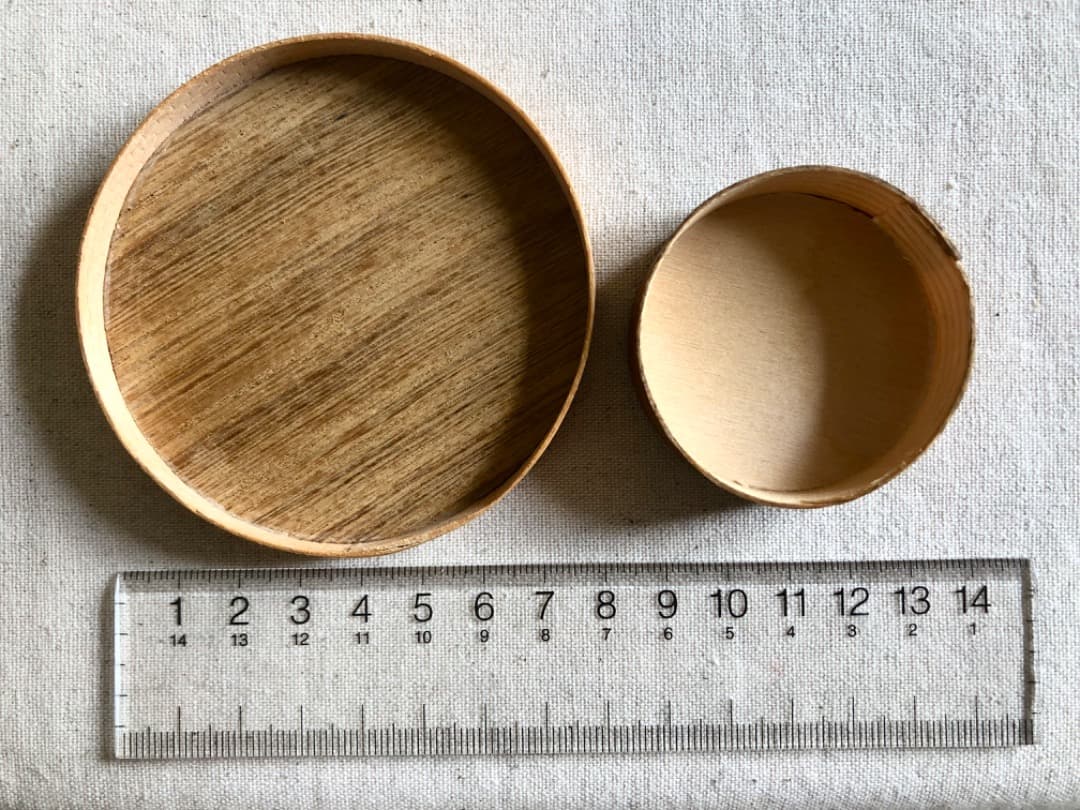 ボッセ　木製 曲げわっぱ 2点セット