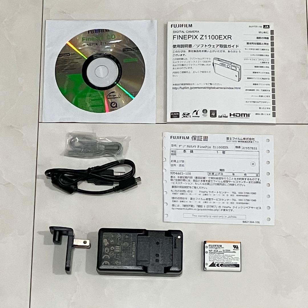 FUJIFILM フジフィルム FinePix Z1100EXR ピンクデジカメ