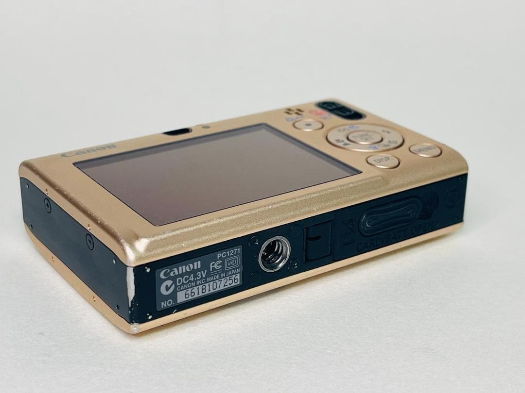 【動作確認済み】キャノン IXY 20 IS PC1271 デジカメ カメラ
