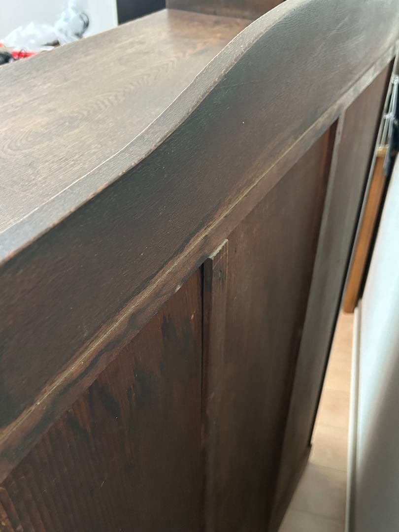 お値下げしました！アンティーク　家具　戸棚　本棚　昭和レトロ