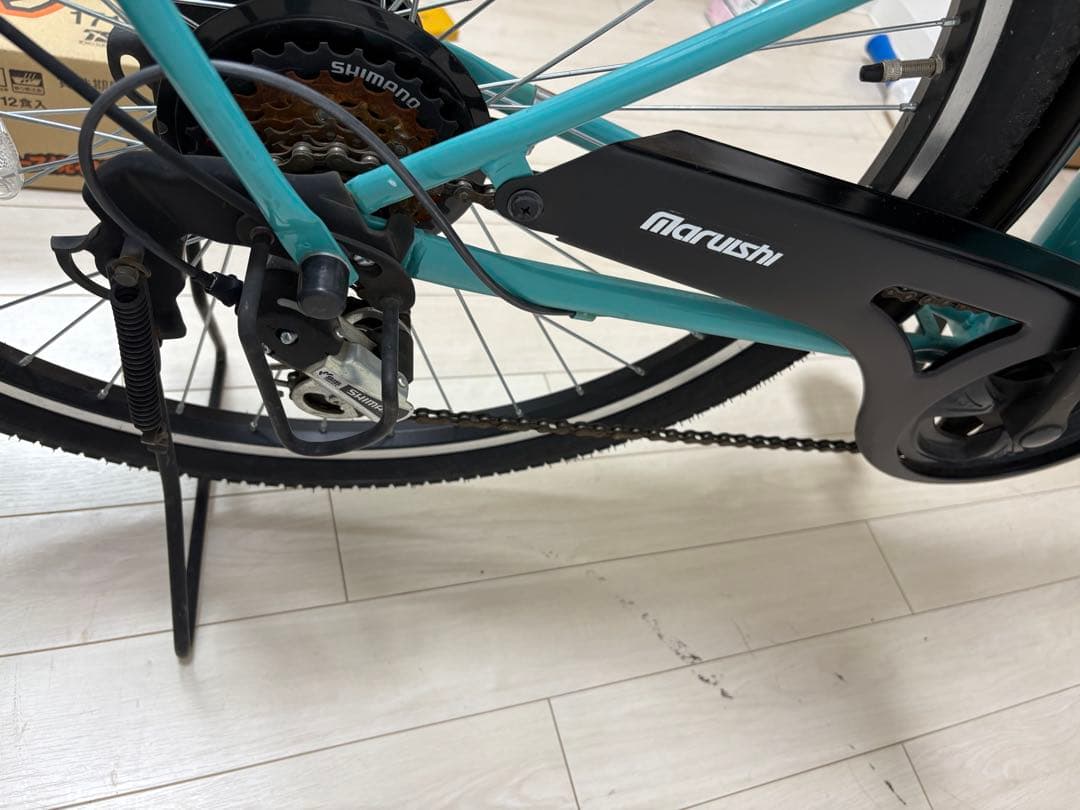 めぐさん専用引取　丸石サイクル 自転車 6段変速　grouse maruishi
