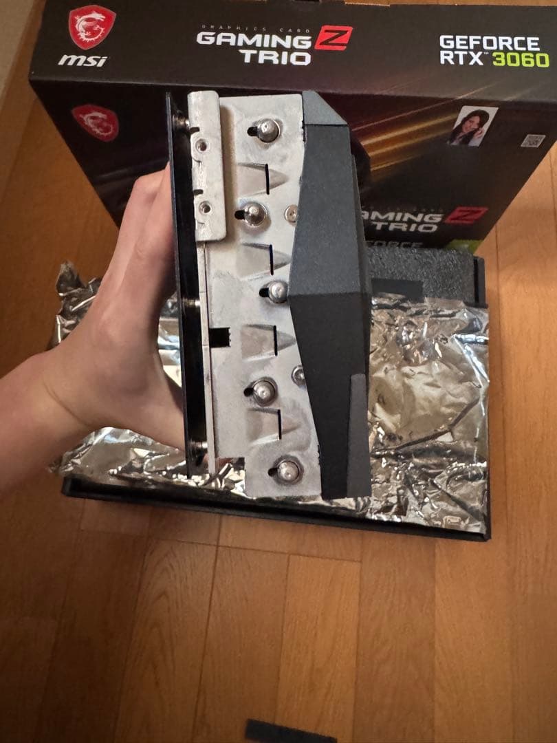 グラボ MSI RTX3060 GAMING X TRIO 12GB