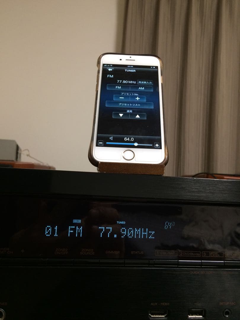 実動品デノン7.2chAVR-X1100W-K Bluetooth／ハイレゾ対応