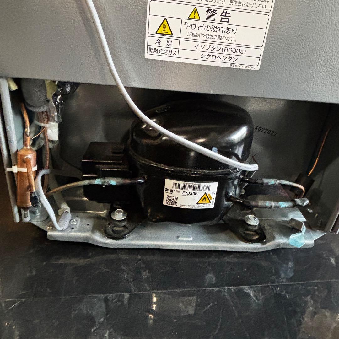 AQUA アクア 1ドア冷蔵庫 75L AQR-8K(S)2022年製