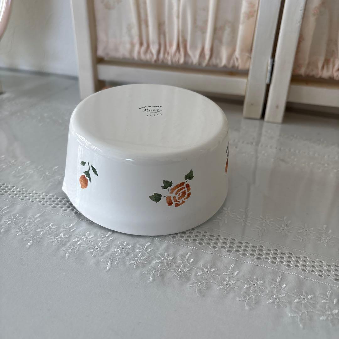 ♡マニーローズ♡ホーローミルクパン♡many♡