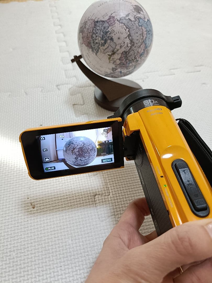 【美品】JVC GZ-R470+Ranyx超望遠レンズ108倍 フルセット