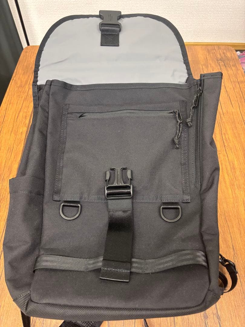 m*o様 CHROME ブラック バックパック