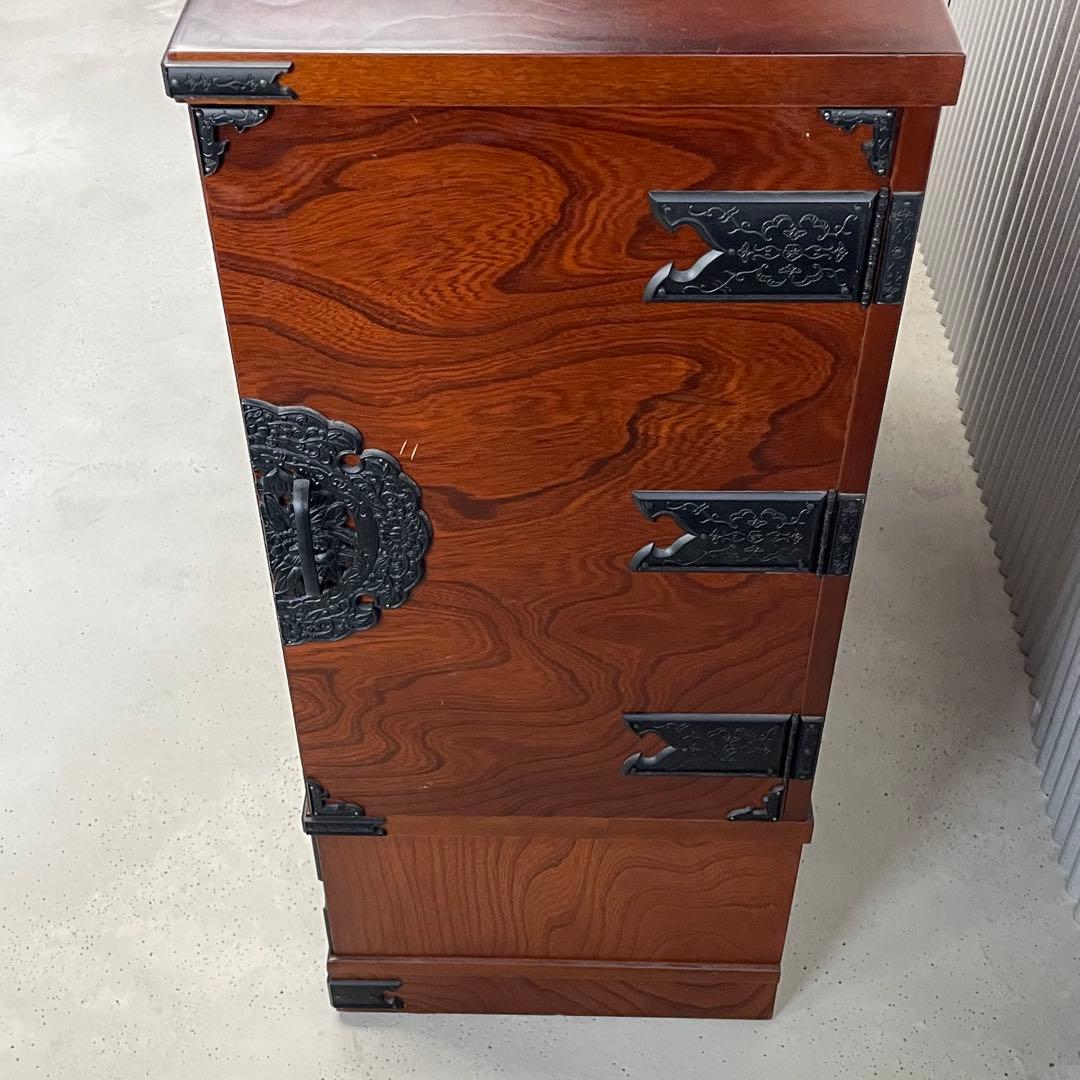 【希少・高級和家具】からくり箪笥　和タンス　和モダン収納　美品