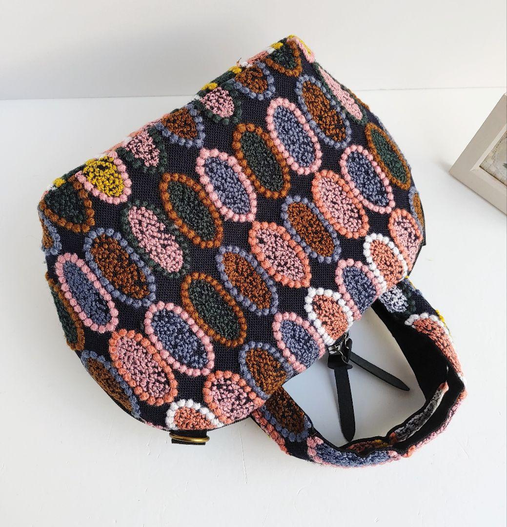 ミナペルホネン 超レア ピンクミッスク ミニサイズファスナーバッグ②