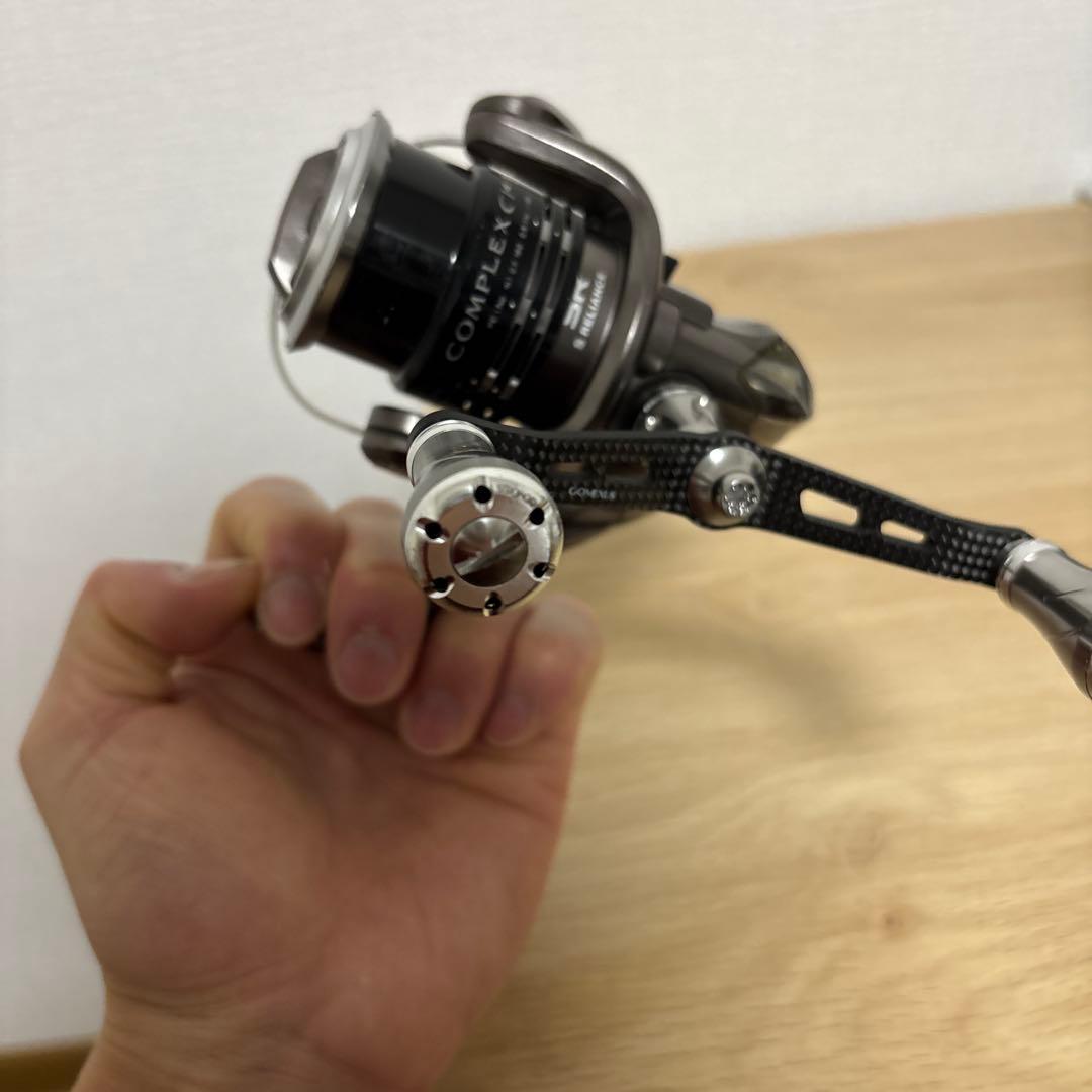 シマノ10コンプレックスCI4 2500HGS F4 ゴメクサスダブルハンドル