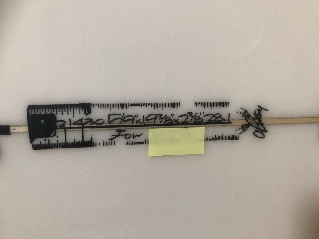 ジャスティスサーフボード TOPO