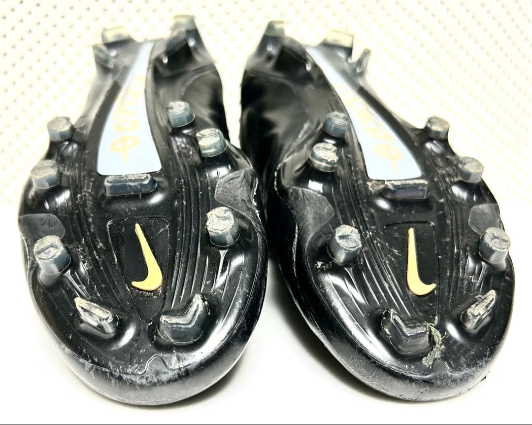 NIKE レジェンド9エリートFG （ブラックxゴールド）サッカー26.5cm