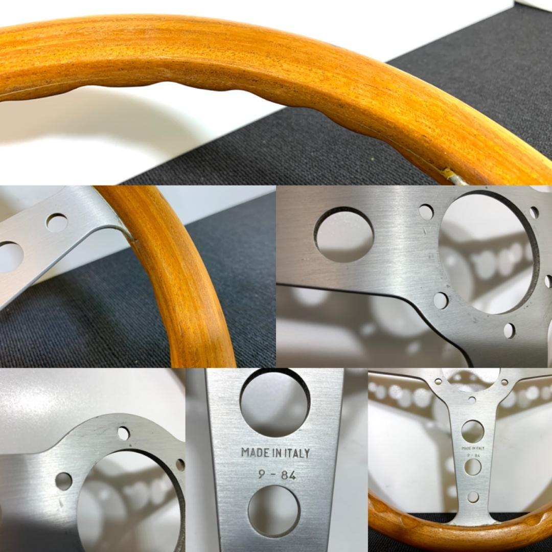 モモ INDI インディ ウッドステアリング 34.5パイ レストア品