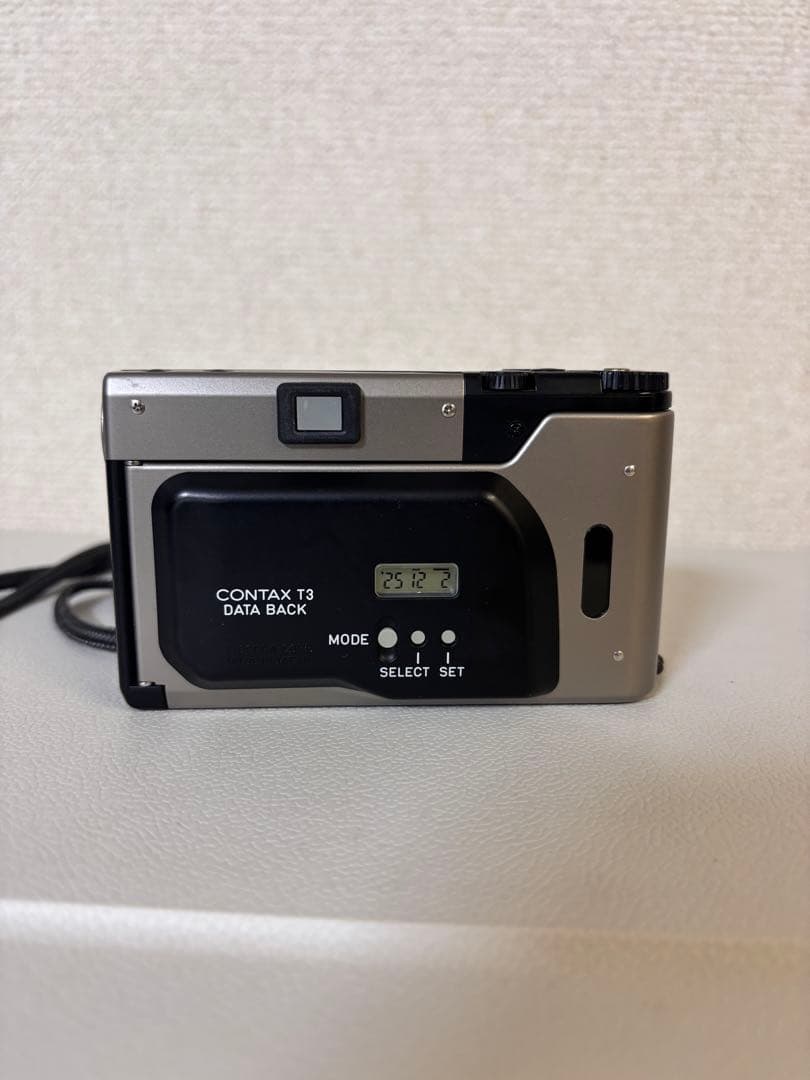 【クリスマス値下げ】CONTAX T3D シングルティース チタンシルバー