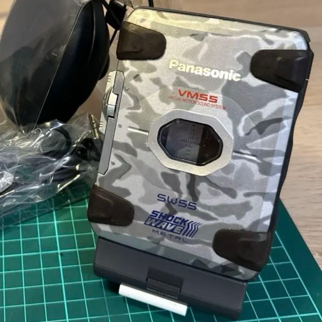 【美品DE修復品】Panasonic カセットプレーヤー RQ-SW55