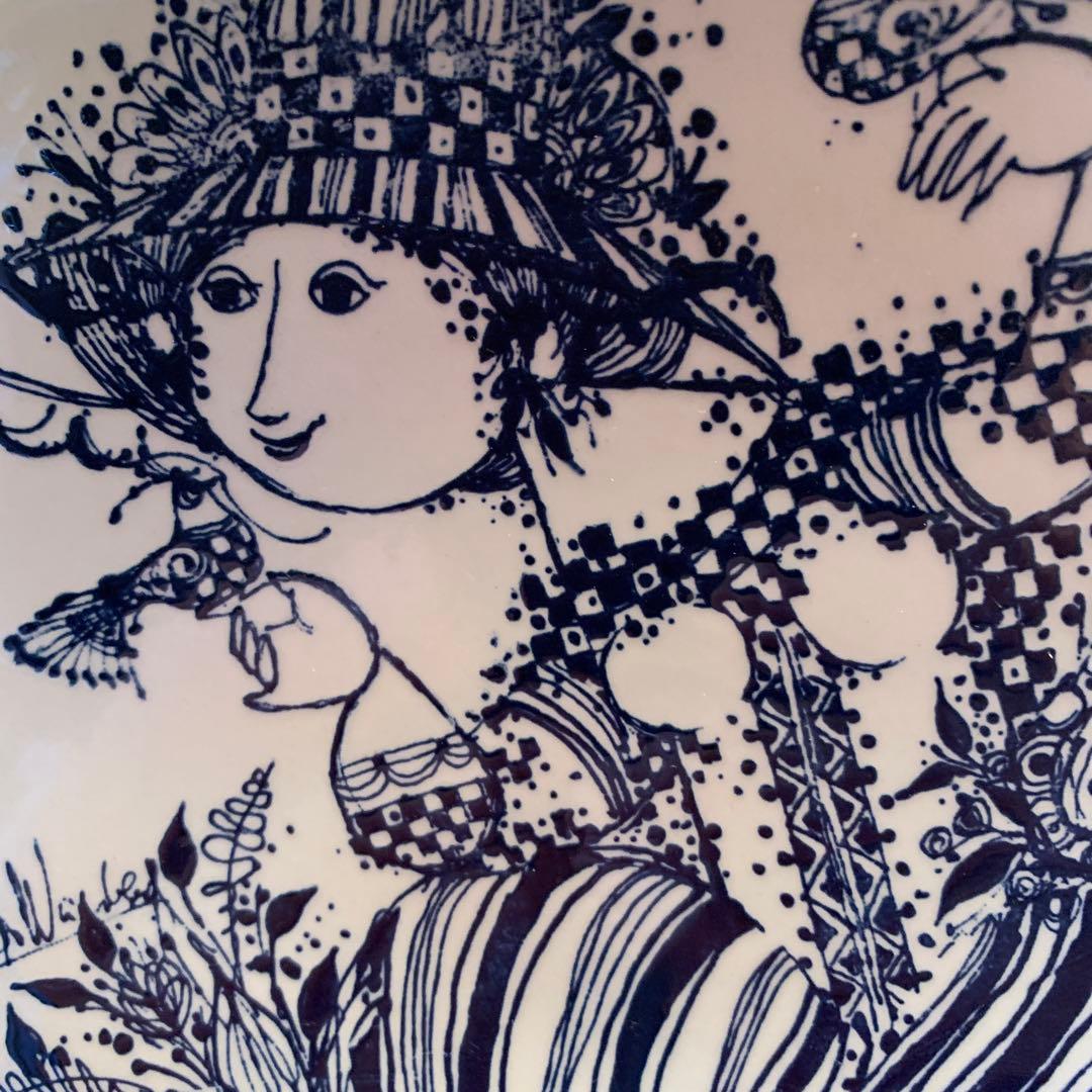 ビヨンヴィンブラッド　特価！可愛いニモール窯2枚セット・ペアで飾って下さい！