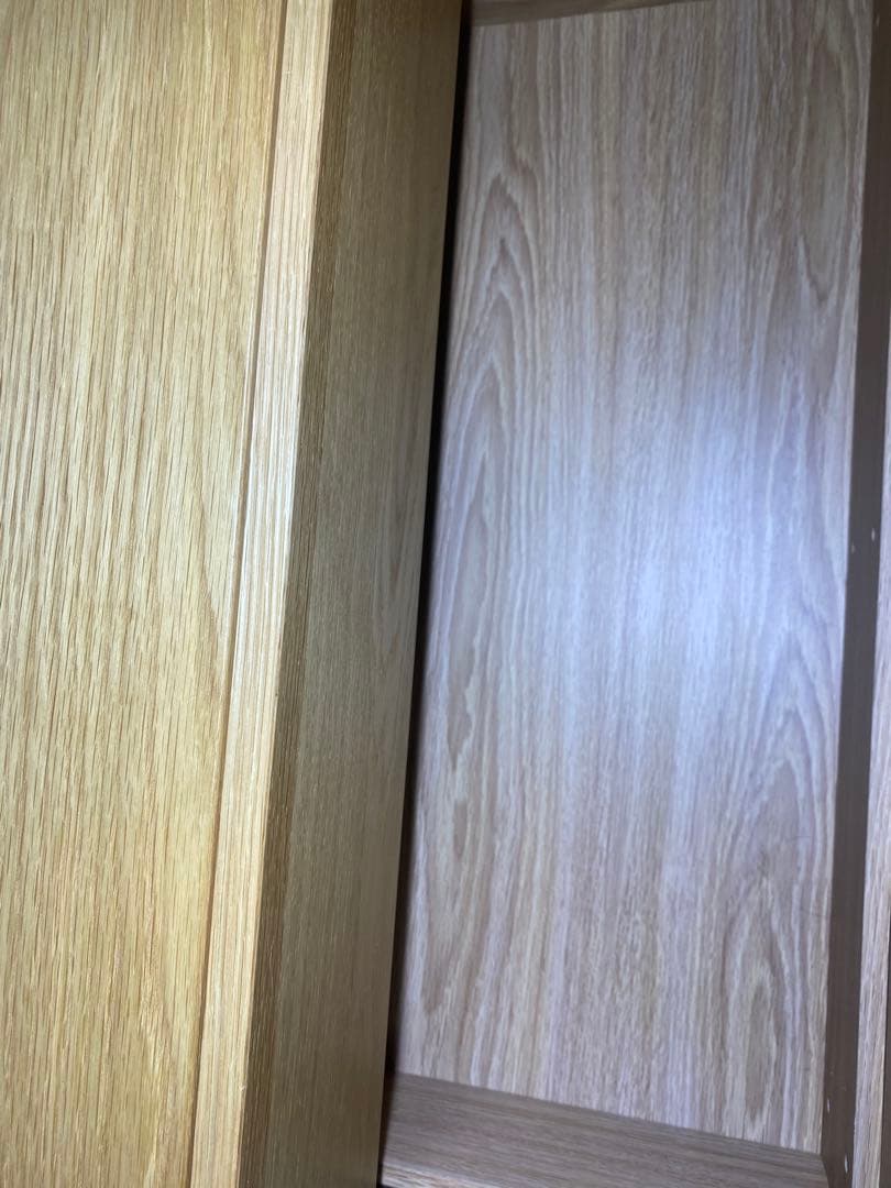 ✨美品✨　無印良品　ステンレスユニットシェルフ　ボックス　オーク　チェスト