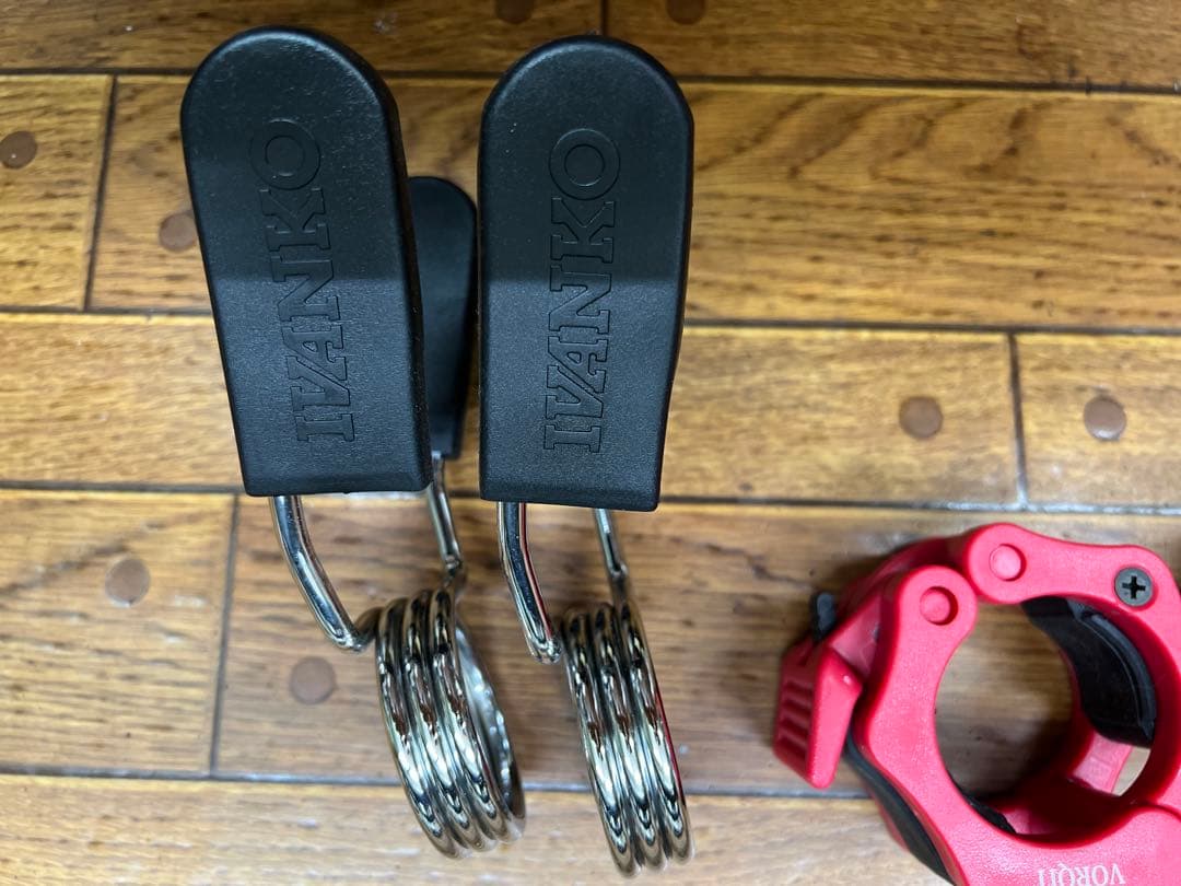 IROTECオリンピックマルチグリップバー　オリンピックプレート　約100kg