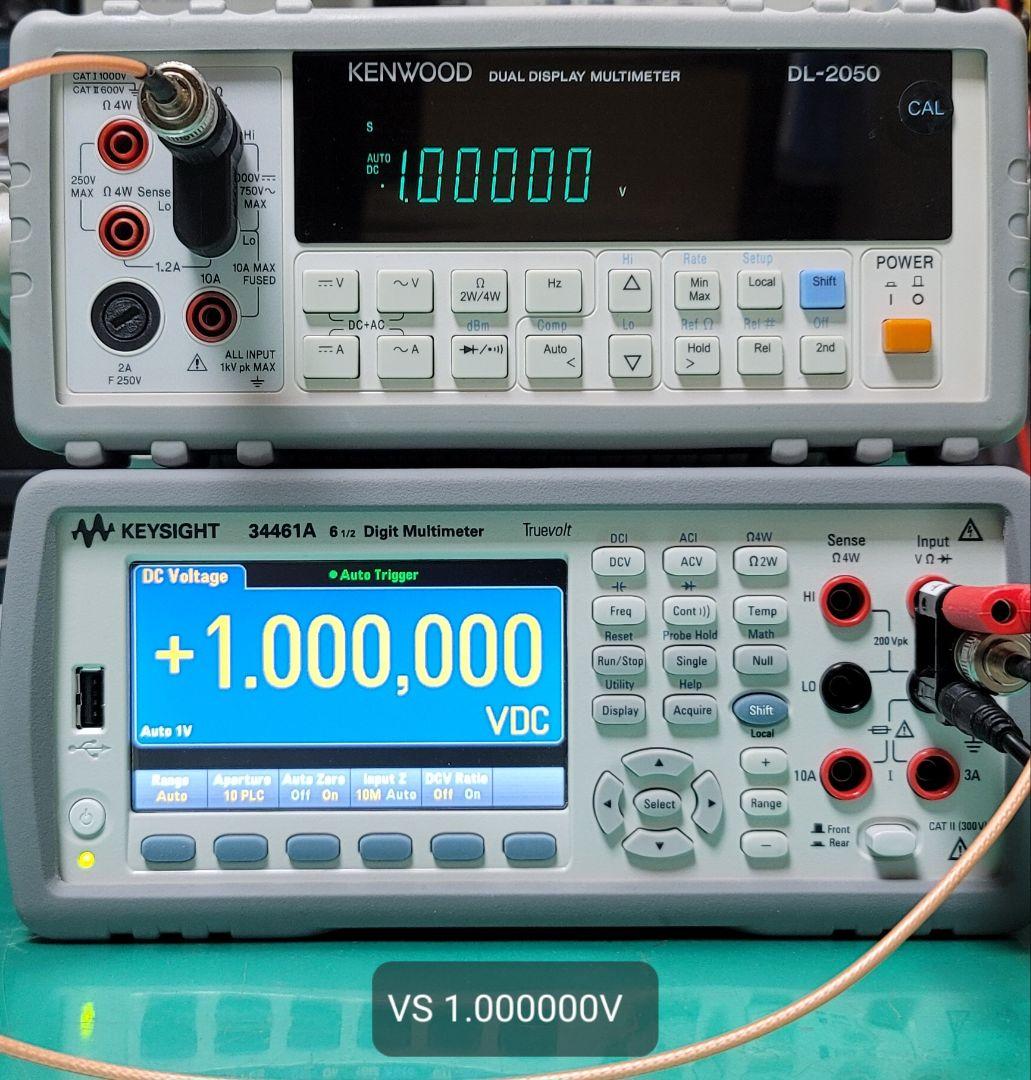 Kenwood DL-2050 デュアルディスプレイ 5.5桁 マルチメーター