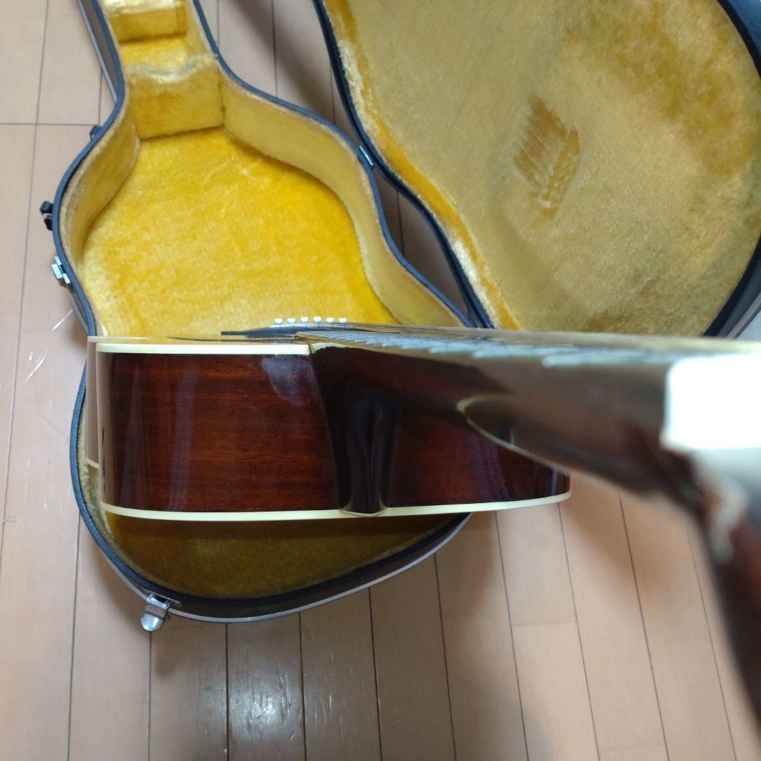 Morris F-20 アコースティックギター ハードケース付き