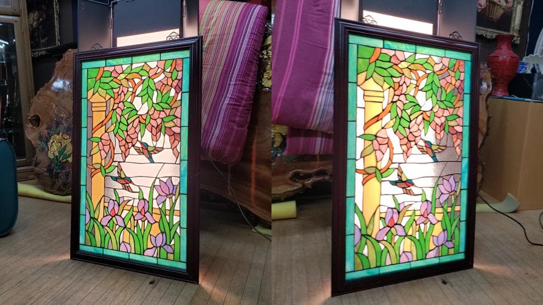 b12　壁掛け　ステンドグラス②