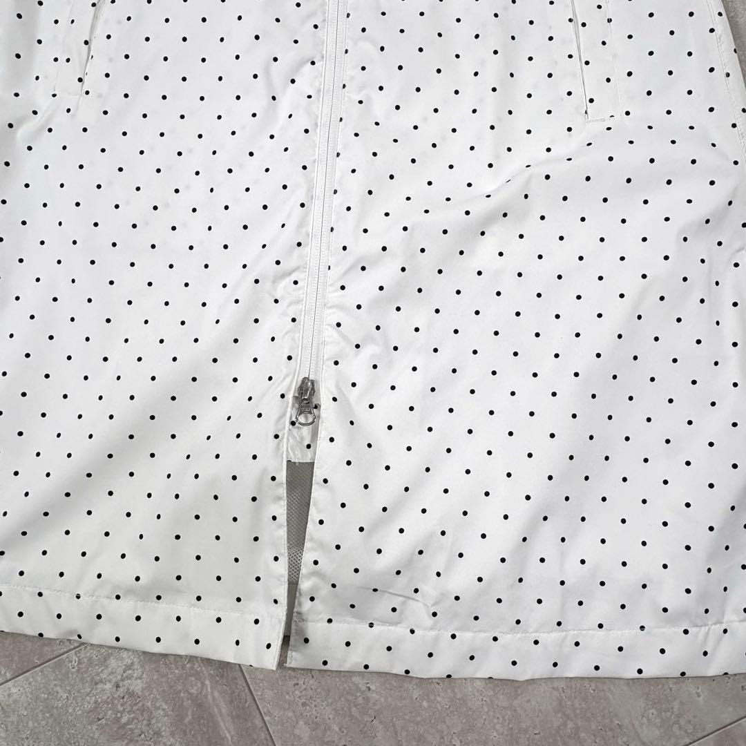 アディダスゴルフ レインウェア レインコート ドット柄 水玉 2way S