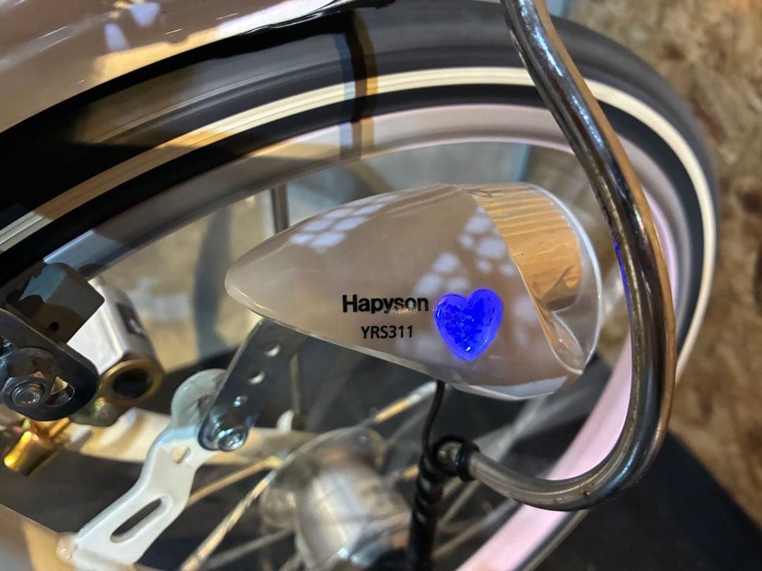 G9【大阪堺市/引取】中古自転車 子ども自転車 22インチ パープル系