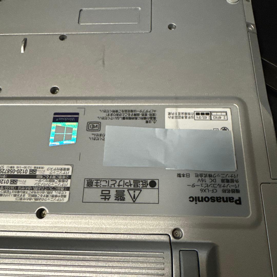Panasonic CF-LX6 ノートPC 8GB SSD500GB