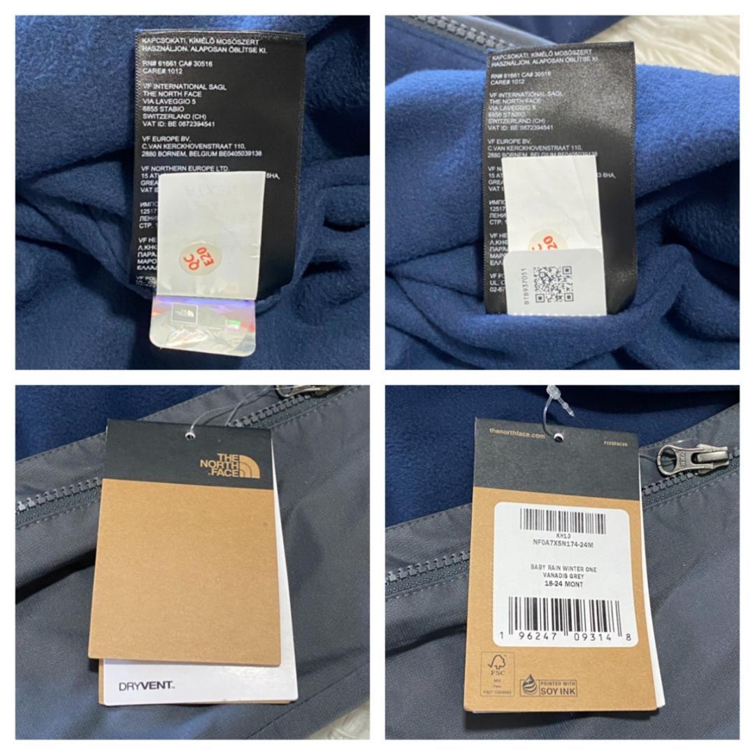 美品✨THE NORTH FACE 【90相当】ジャンプスーツ/ロンパース