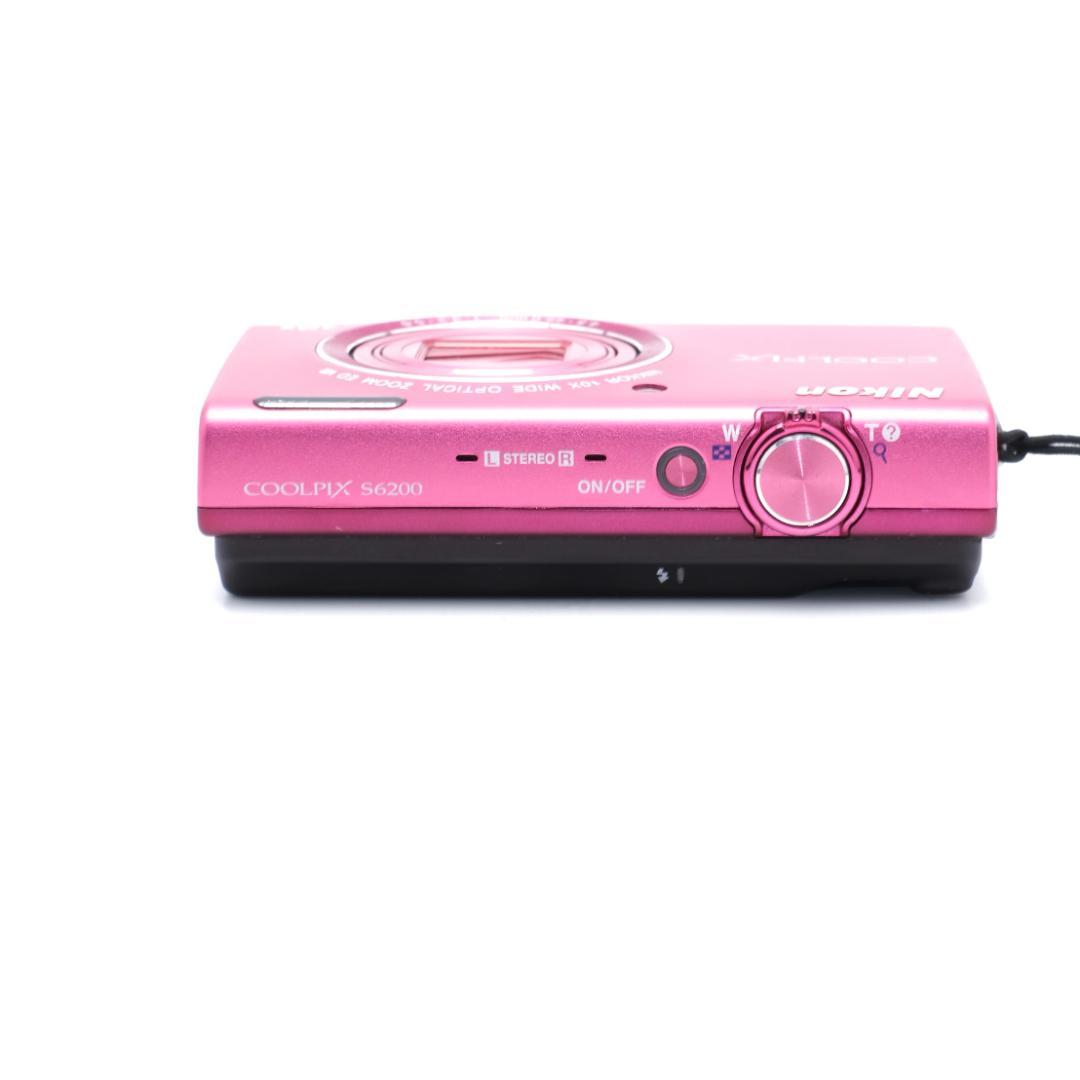 ❤️大人気　ニコン　Nikon COOLPIX S6200 ピンク　デジカメ