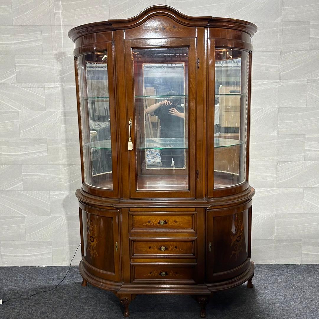 ブリアンツァ 飾り棚 イタリア輸入家具 アンティーク おしゃれ d2289