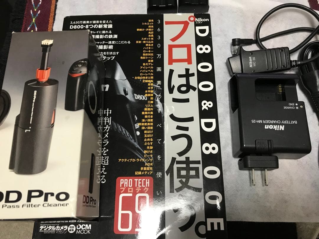 Nikon D800デジタル一眼レフ　ジャンク扱いに