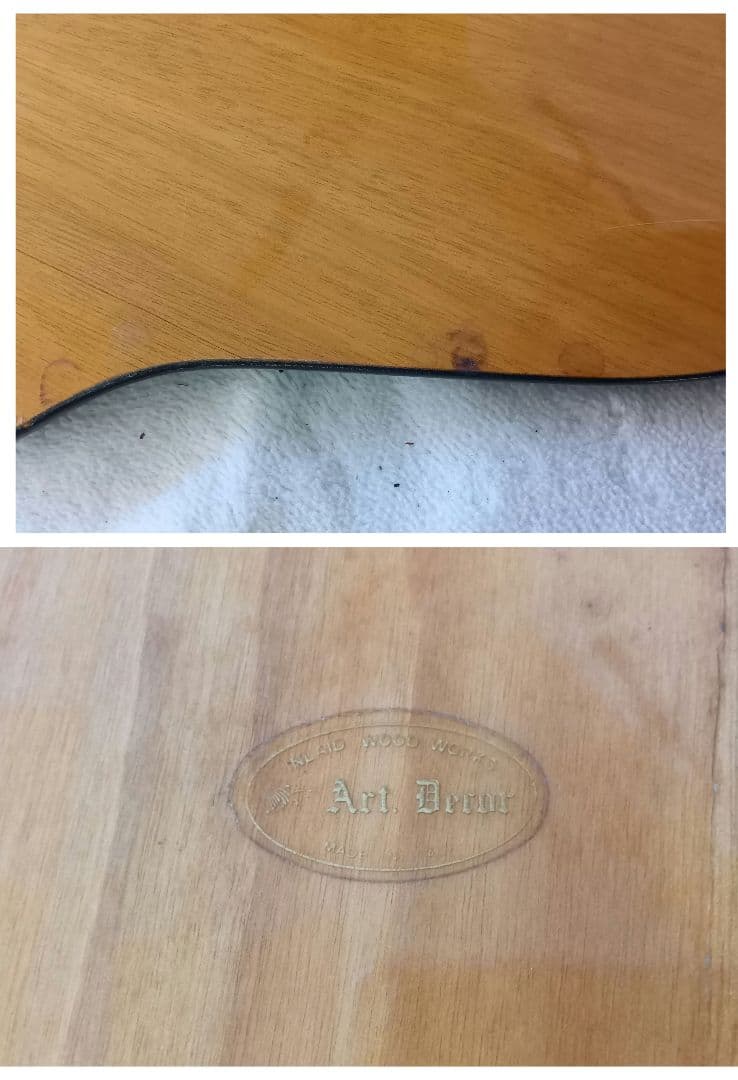 象嵌細工　サイドテーブル　コーヒーテーブル　アンティーク　花台　飾り台　グリーン