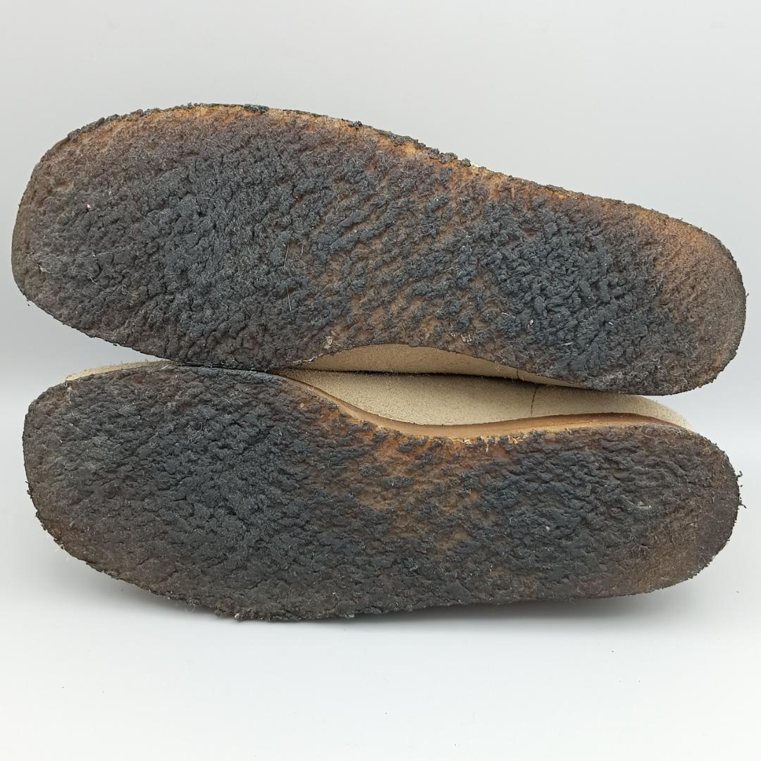Clarks クラークス Wallabee ワラビー ブーツ ベージュ 25.0