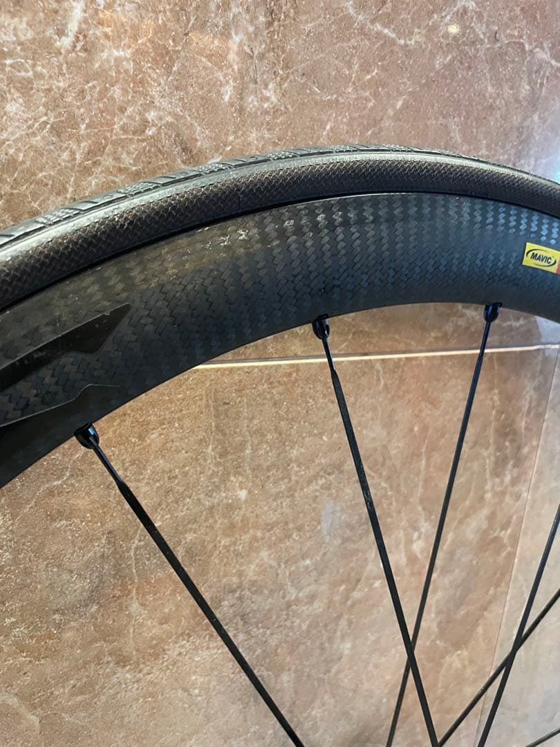 MAVIC　コスミックカーボン40 後輪(+前輪多少難あり)
