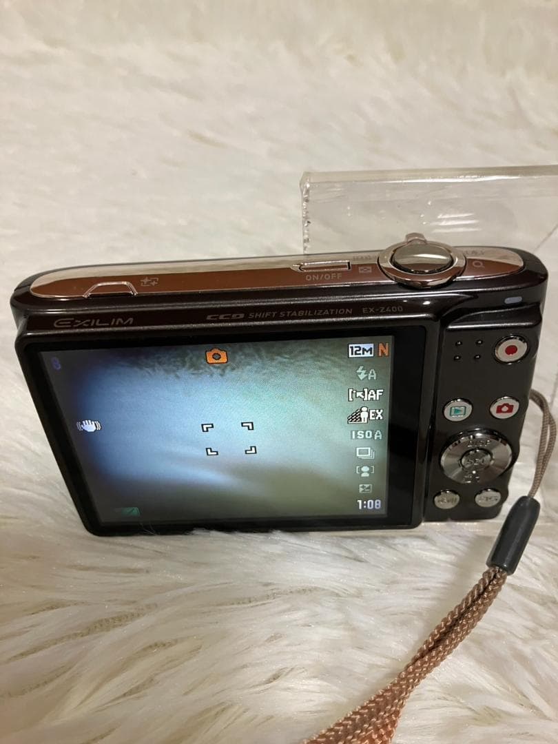 【動作確認済】CASIO EXILIM EX-Z400 デジタルカメラ ブラック