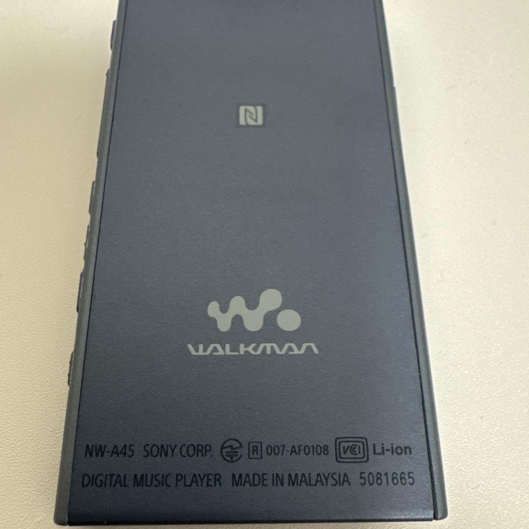 ソニー ウォークマン Aシリーズ NW-A45 2017年モデル ブルー