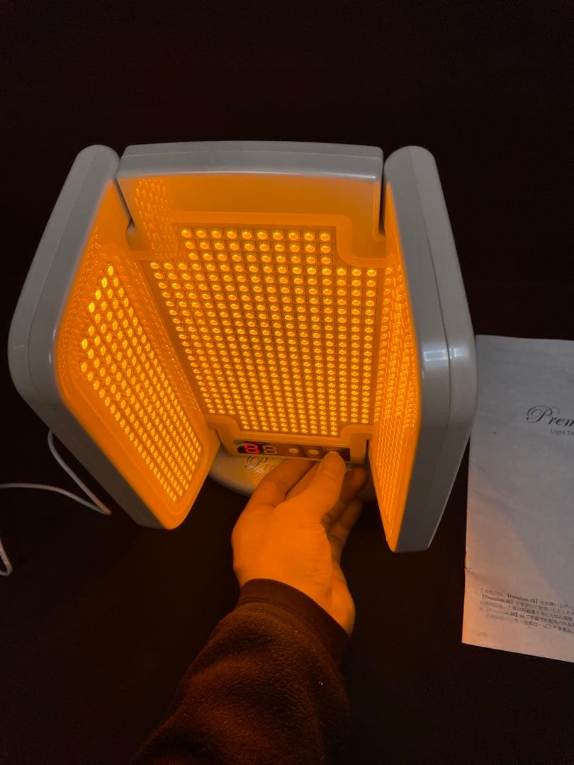 プレミアムJ6 アグレックス 光エステ LED美顔器　1387