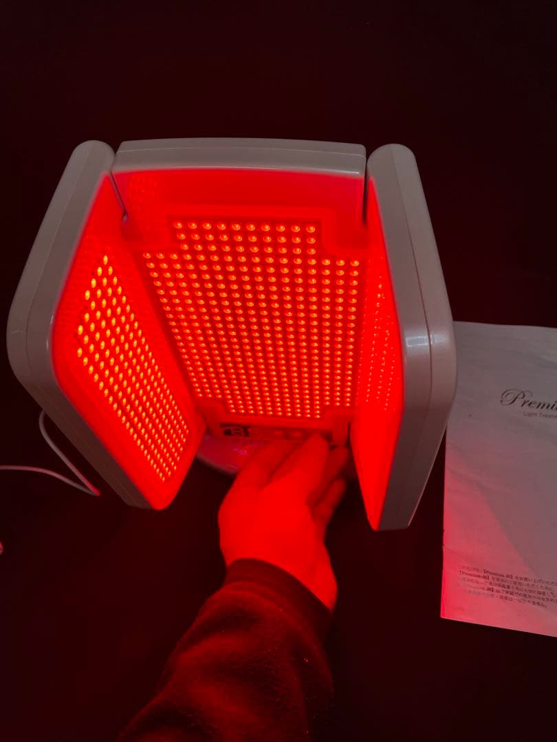 プレミアムJ6 アグレックス 光エステ LED美顔器　1387