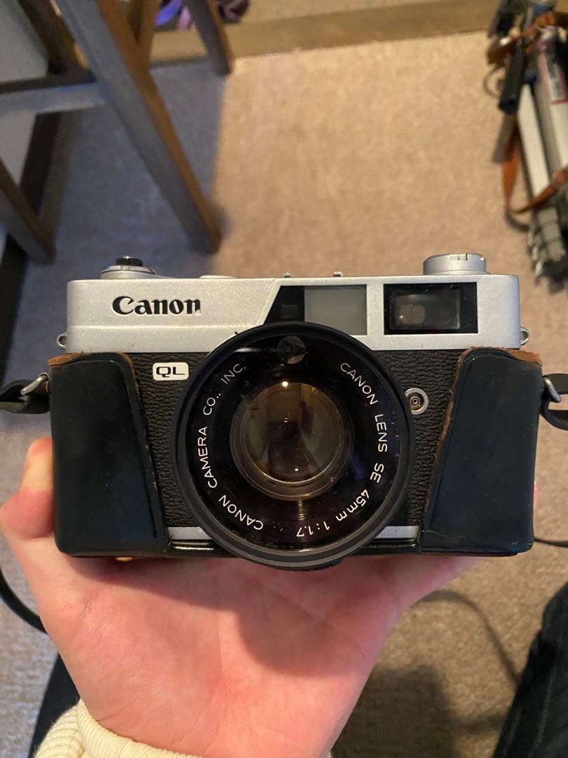 フィルムカメラ Canon canonet QL17