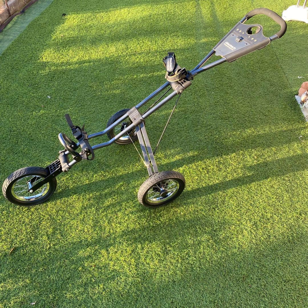 ゴルフカート ブラック 3輪 折りたたみ