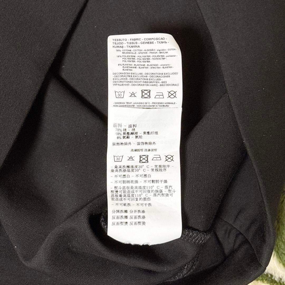 エンポリオアルマーニ クルーネックスウェットシャツ メンズ ブラック Sサイズ