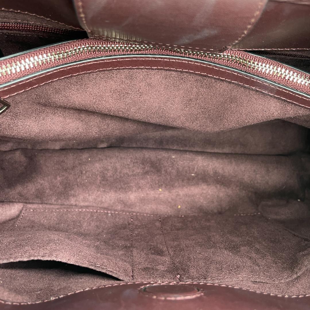 美品 COACH ハンドバッグ レザー ゴールド パッチワーク パイソン