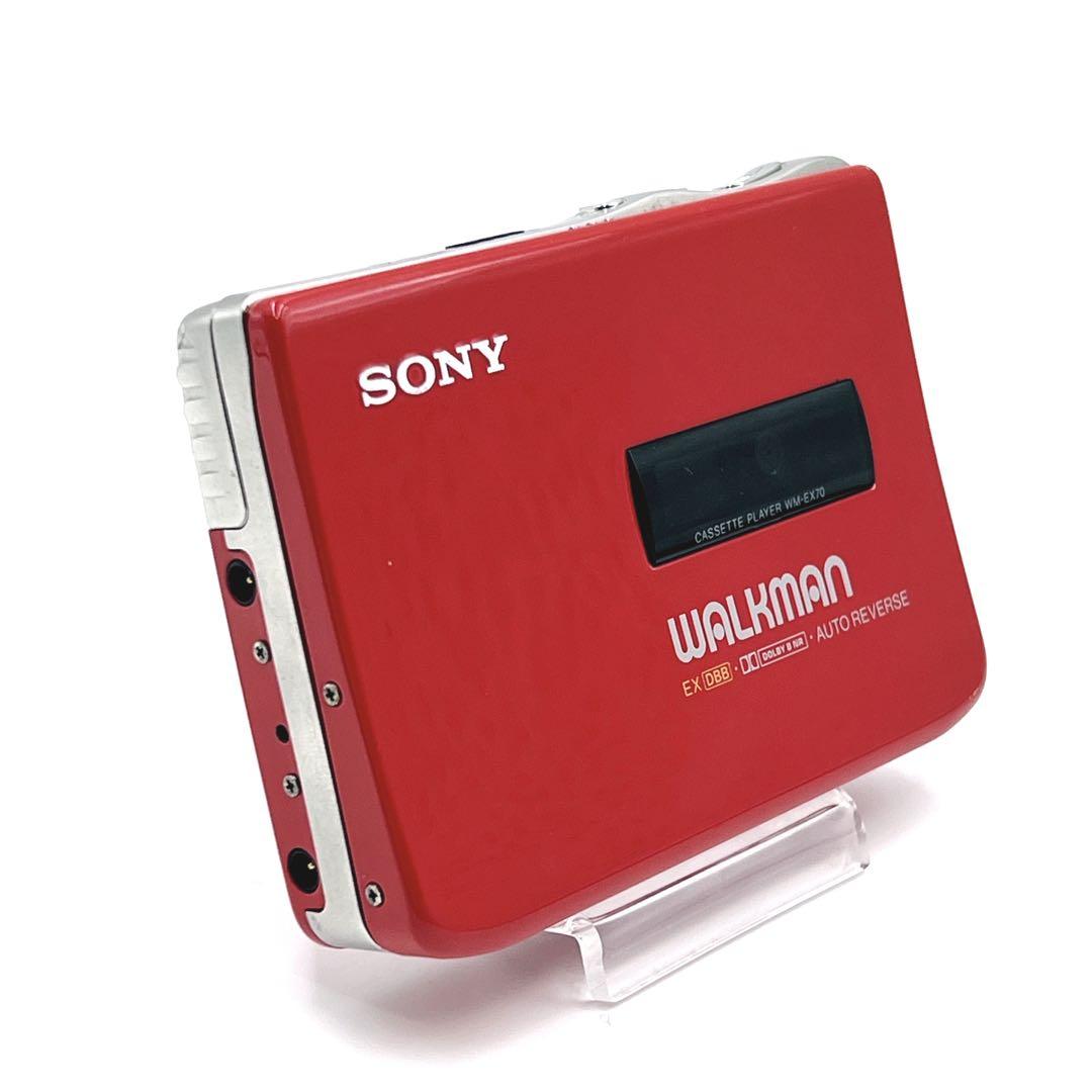 【美品・動作品】 SONY WM-EX70 カセットウォークマン 再生OK