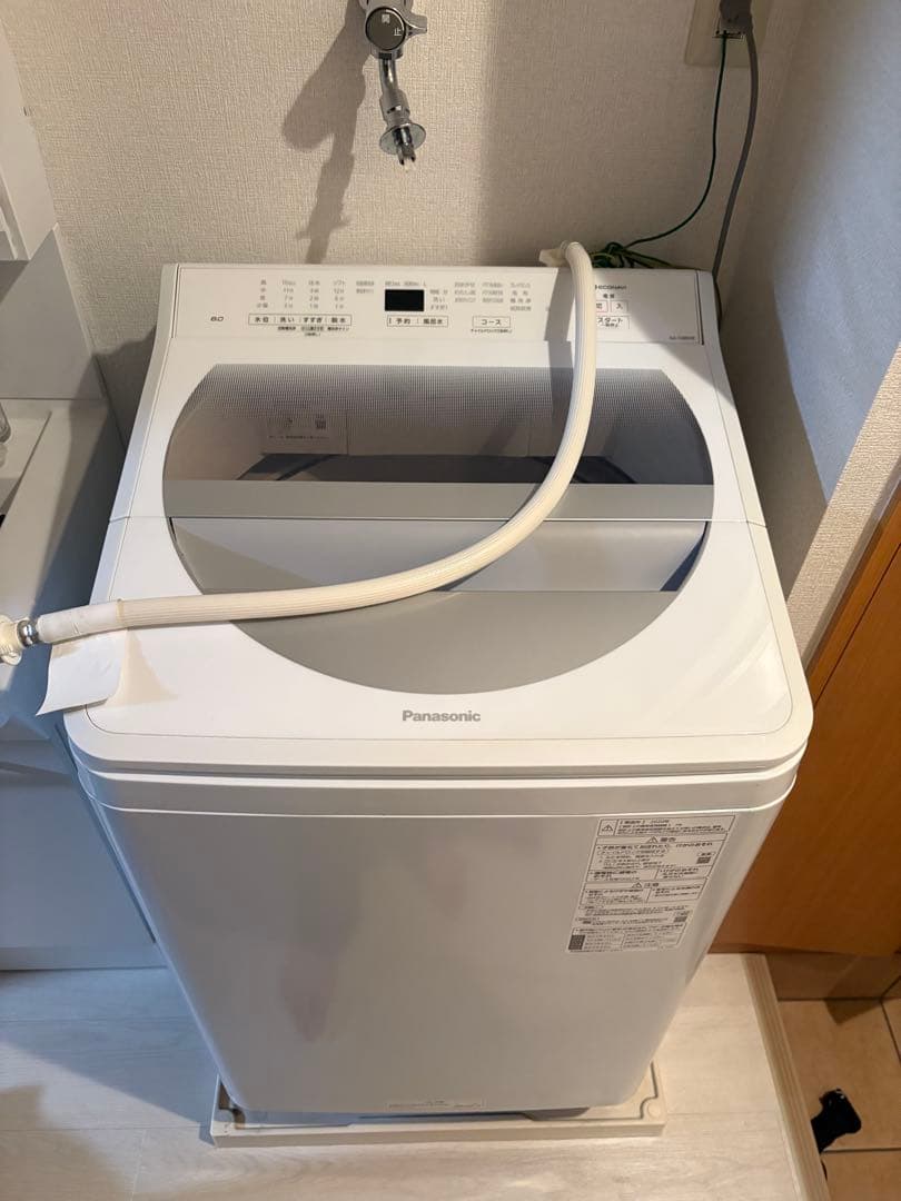 Panasonic NA-FA80H8 縦型洗濯機 本体