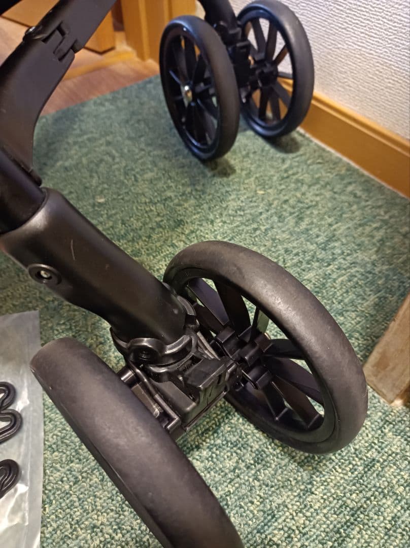 超美品 人気コムペット ミリミリEGロングD デニム 軽量ペットカート② 分離式