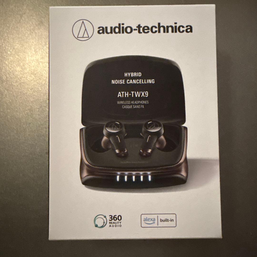 audio-technica ATH-TWX9 ワイヤレスイヤホン【極美品】