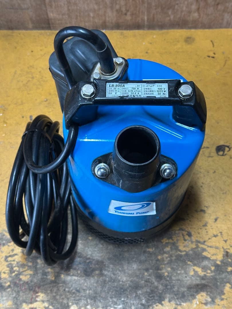 4. 自動運転式　低水位排水用水中ポンプ LB-800 100V 50Hz